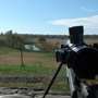 One of our customers bought a Sako TRG-22 in 308 with a Schmidt and Bender 5-25x56 P4F and took it to a Long Range Shooting Course with J. Ruby south of Dallas. This is what he has to say after hitting repeatedly a 1,000 yards target: "Attached is a view of the range from my POV. The 1,000 yard targets at the base of the berm just over the parallax knob on the left side of the scope. The dark speck below the berm is a body target at 500. If these pics don't make someone else buy a Sako...nothing will.  This is not bench rested or shot off of a sled, it is prone with the bipod!! Marc C."